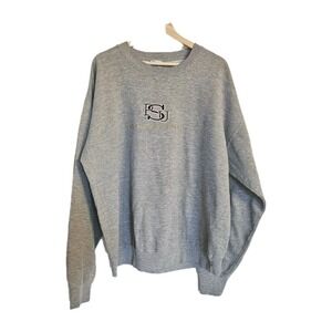 Portland‎ State University Pullover Mens XXL Gray 90s